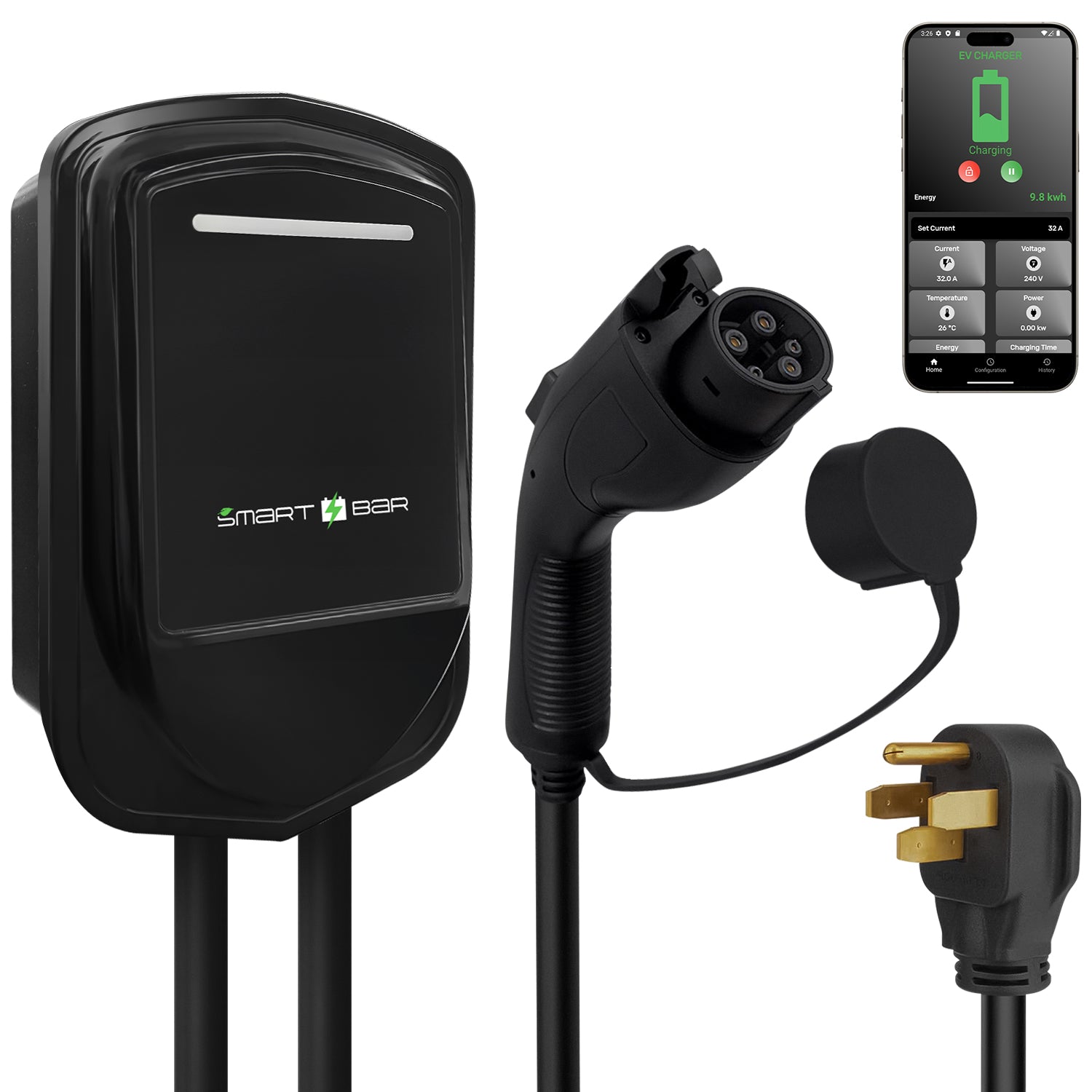 SBB Home Smart EV Charger NEMA 14-50